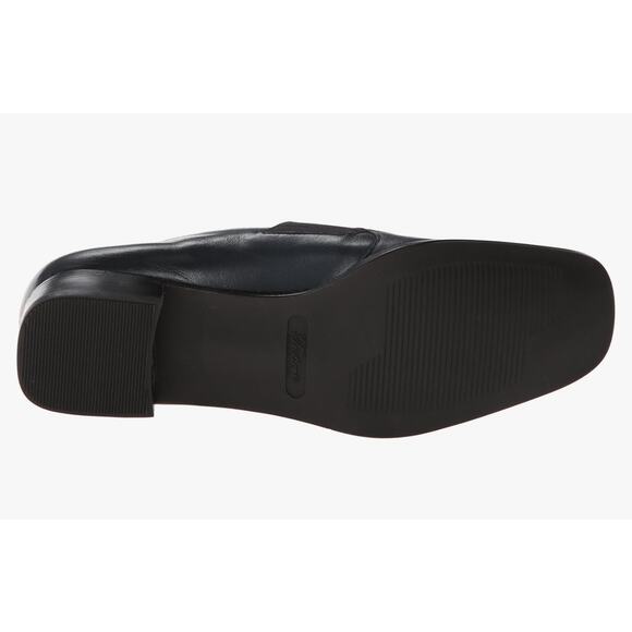 Trotters Women's Ash Loafer – Navy Kid Leather, Size 6.5 W, Comfortable - Picture 2 of 6